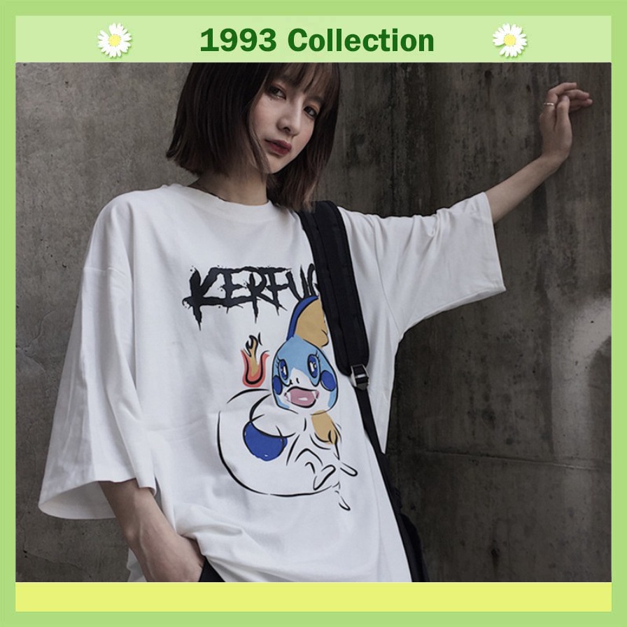 Áo thun tay lỡ Unisex, áo phông form rộng ATL220 - 1993 Collection
