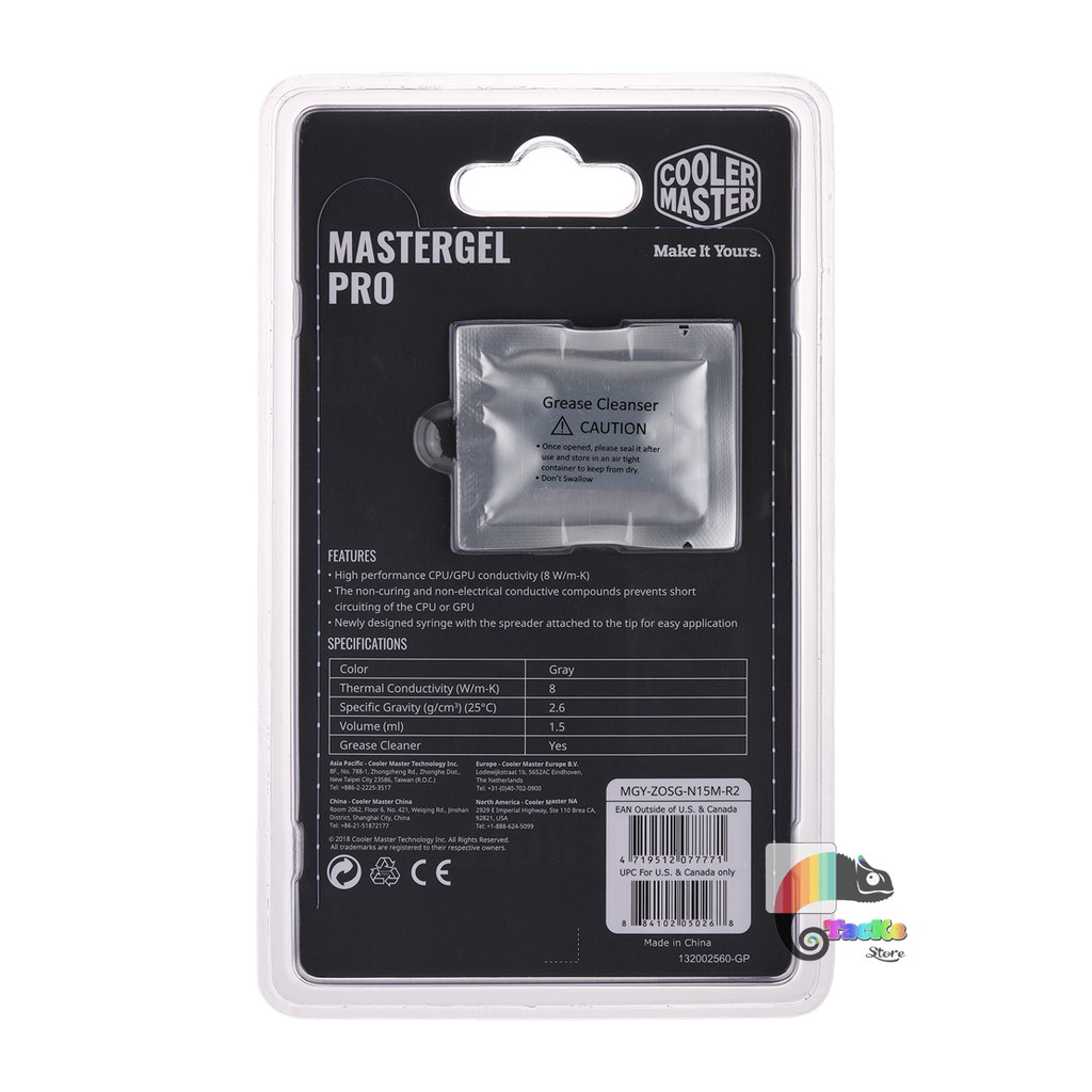 Keo tản nhiệt Cooler Master MasterGel Pro I Kem tản nhiệt CM Master Gel Pro