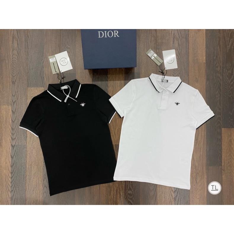 [Ảnh Thật] Áo Polo thêu Hình Ong cổ Bẻ - Áo Phông Đơn Giản Cho Nam