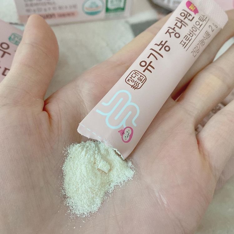 Men vi sinh hữu cơ  JANG DAEWON  hỗ trợ táo bón cho bé chỉ từ 1 gói- Hộp 30 gói nội địa Hàn