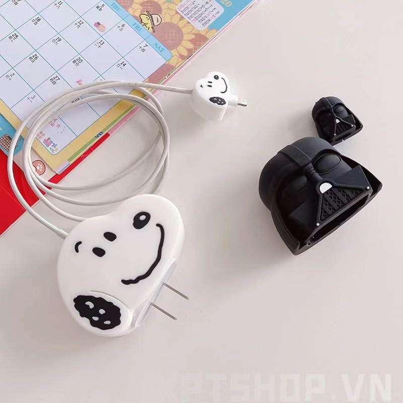 Đầu Bọc Bảo Vệ Dây Cáp Sạc Iphone Bằng Silicone 18W/20W