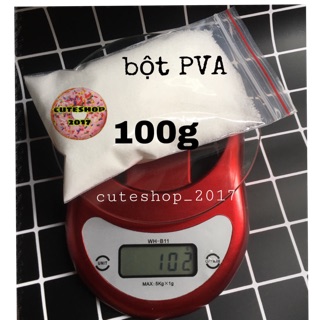 bột PVA- bột nấu keo trong làm slime