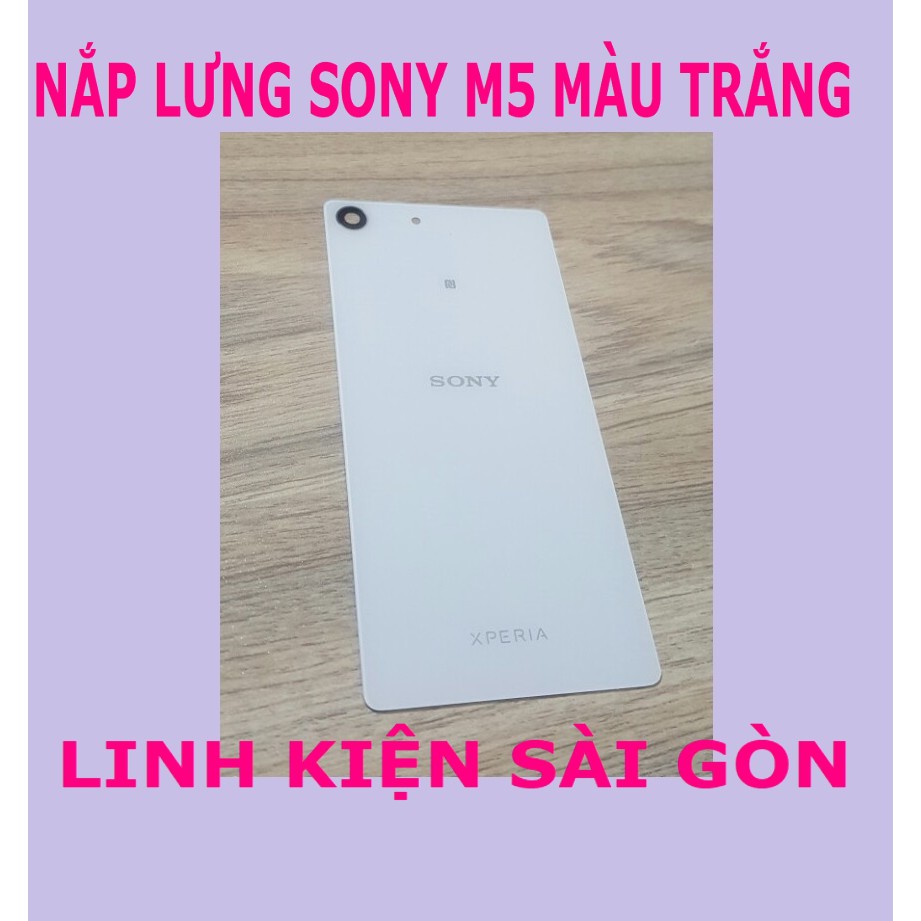 NẮP LƯNG SONY M5 MÀU TRẮNG