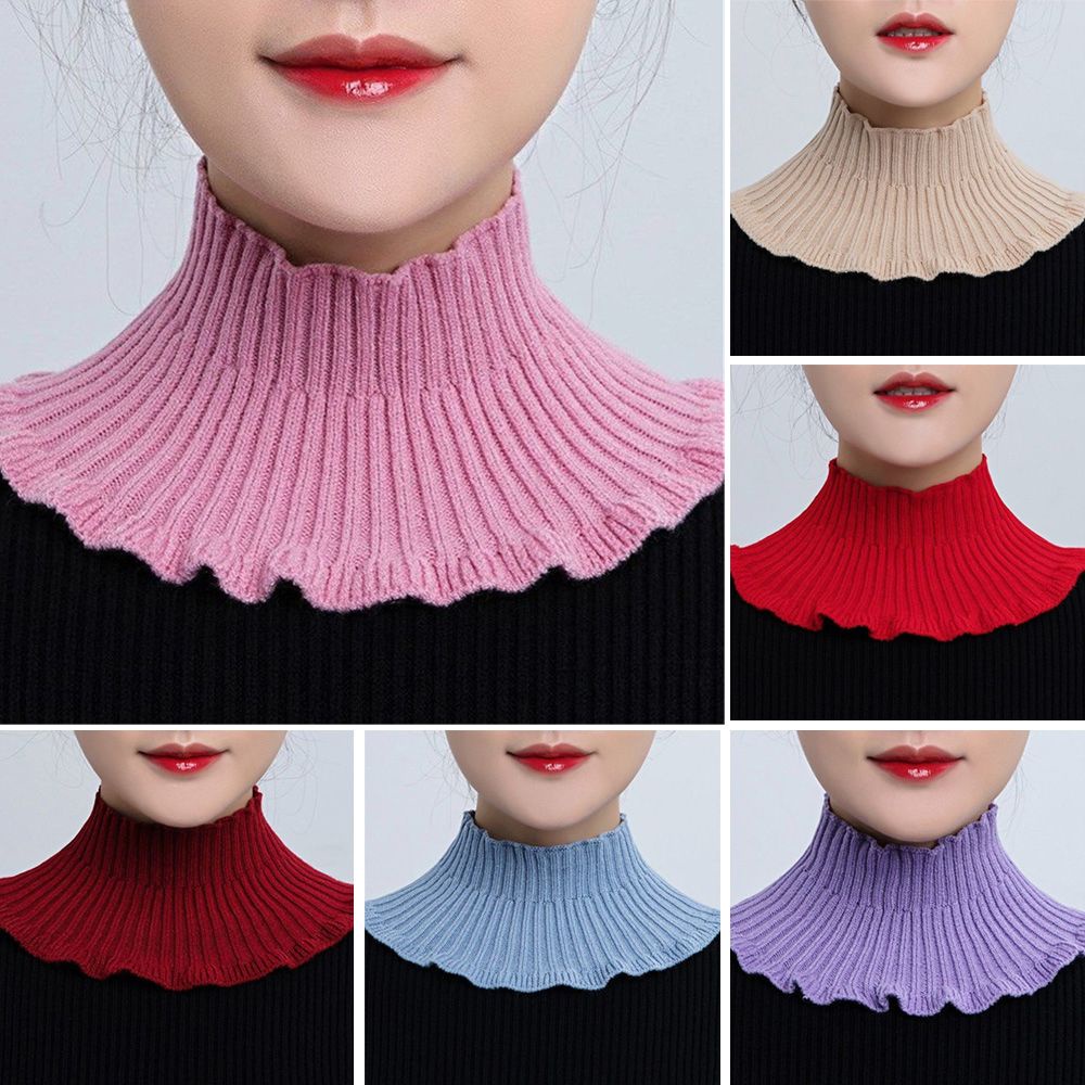 Cổ Áo Giả Len Nhiều Màu Thời Trang Mùa Đông Sành Điệu Cho Nữ