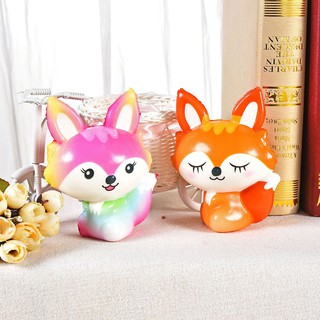 squishy cáo hồ ly dễ thương ( nhiều màu  )