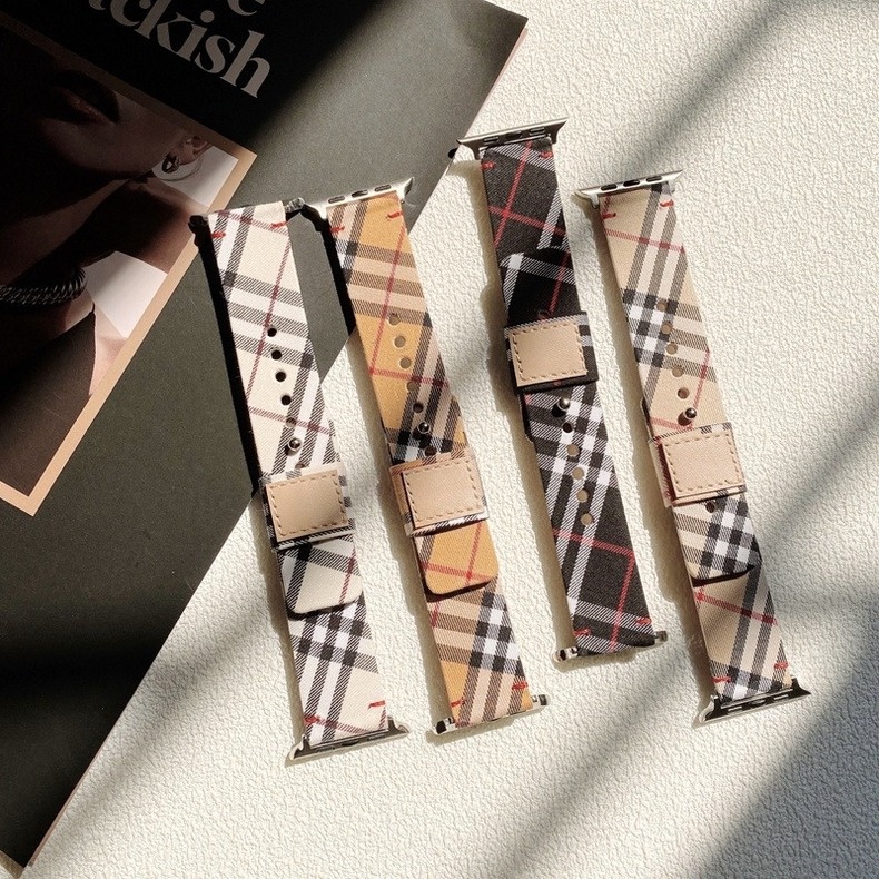 Dây đeo da bò 100% chính hãng thích hợp cho cho đồng hồ Apple Watch 6 Se 5 4 42mm 38mm 44mm 40mm Iwatch 6 5 4