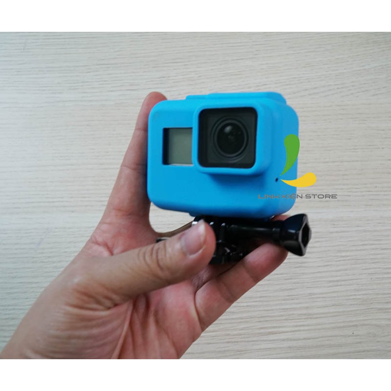 ỐP SILICON CHỐNG SỐC CHO GOPRO HERO 5, HERO 6 CHÍNH HÃNG, GIÁ RẺ