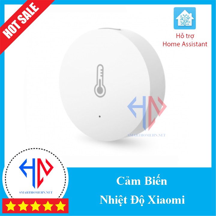 [Cảm biến nhiệt độ - độ ẩm Xiaomi Mijia]- Zigbee - hình tròn