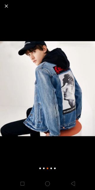 Áo khoác jeans bò thời trang UniSex Nam nữ