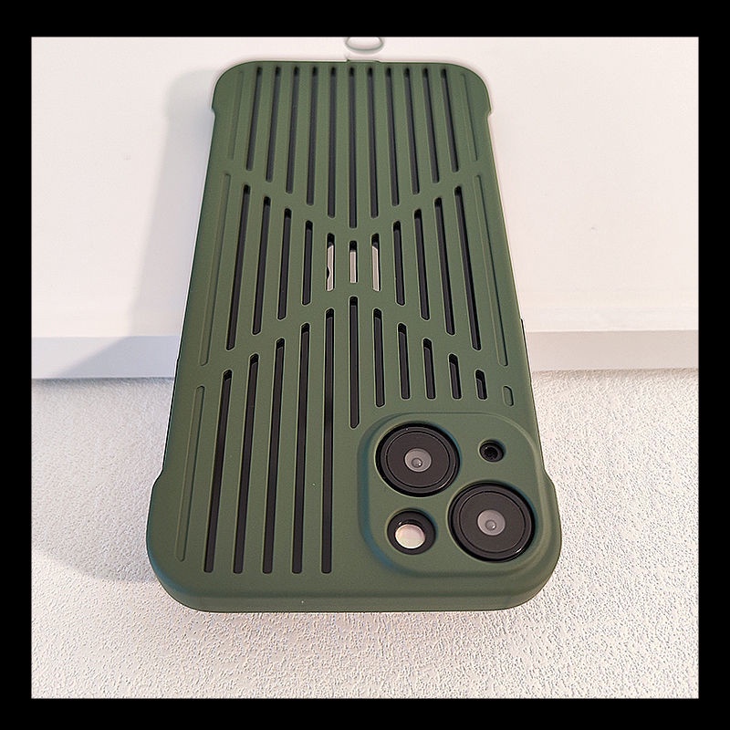 Ốp Điện Thoại Thiết Kế Dạng Lưới Thoáng Khí Cho iphone 13 Pro 13 Pro max 11 12 / 12 Pro max