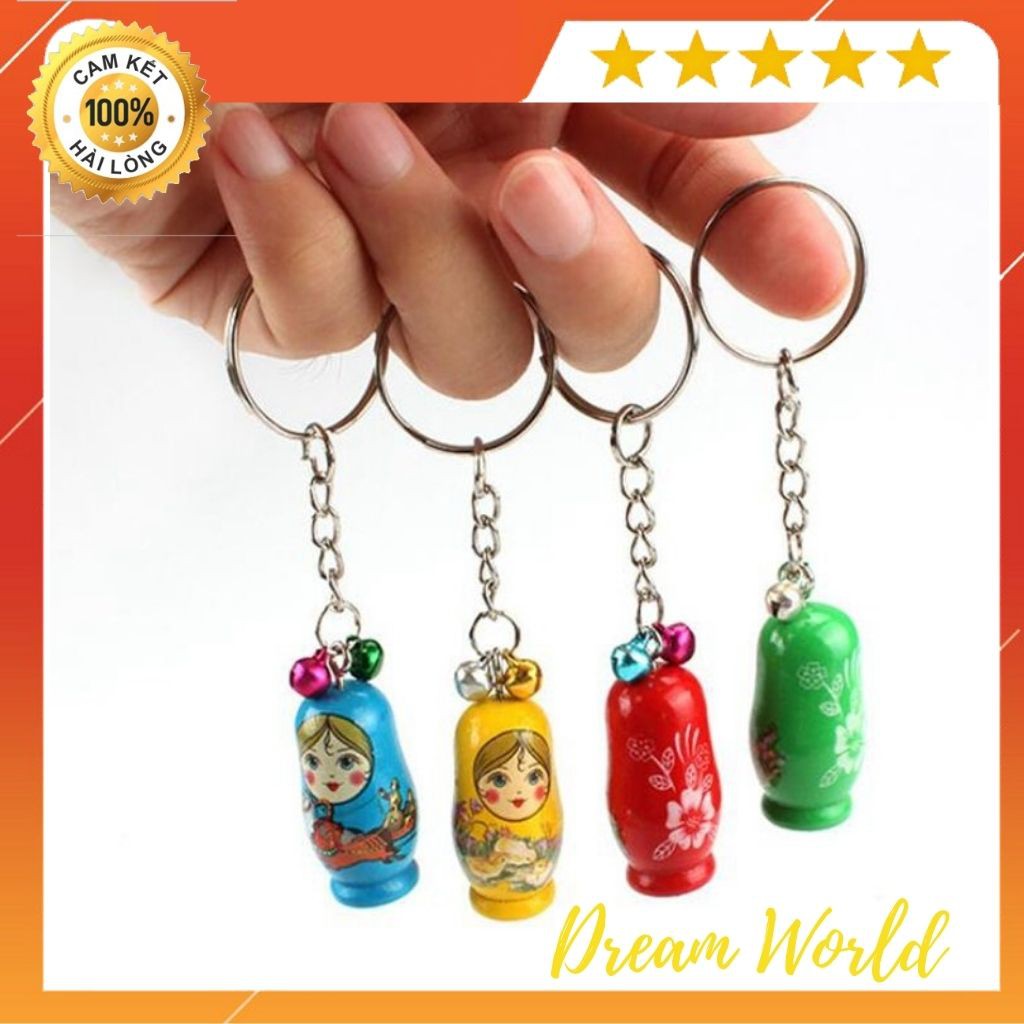 Móc Balo Gỗ Búp Bê