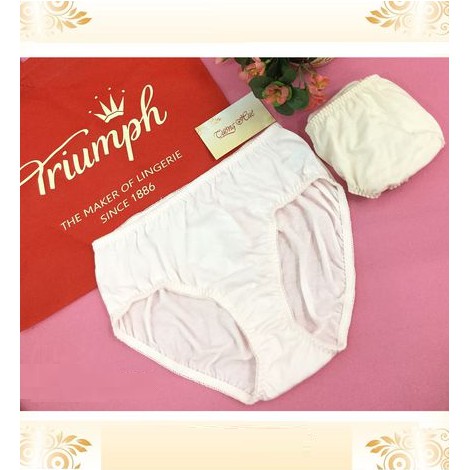 Quần Lót Cotton Trơn Triumph: BLISSY 10 Midi - Hàng chính hãng 100%