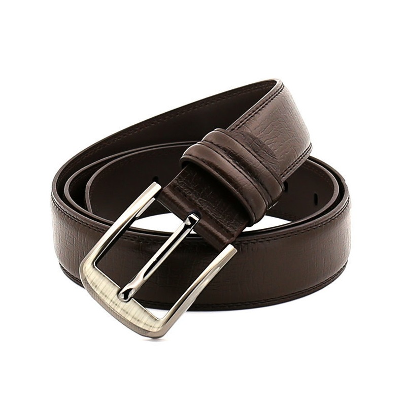 Thắt Lưng Nam Da Bò Thật Khóa Tự Động Đẳng Cấp | Dây Nịt Mặt Nhám - TL KIM