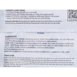 mỳ tương đen Ottogi 135g (5 gói/lốc)