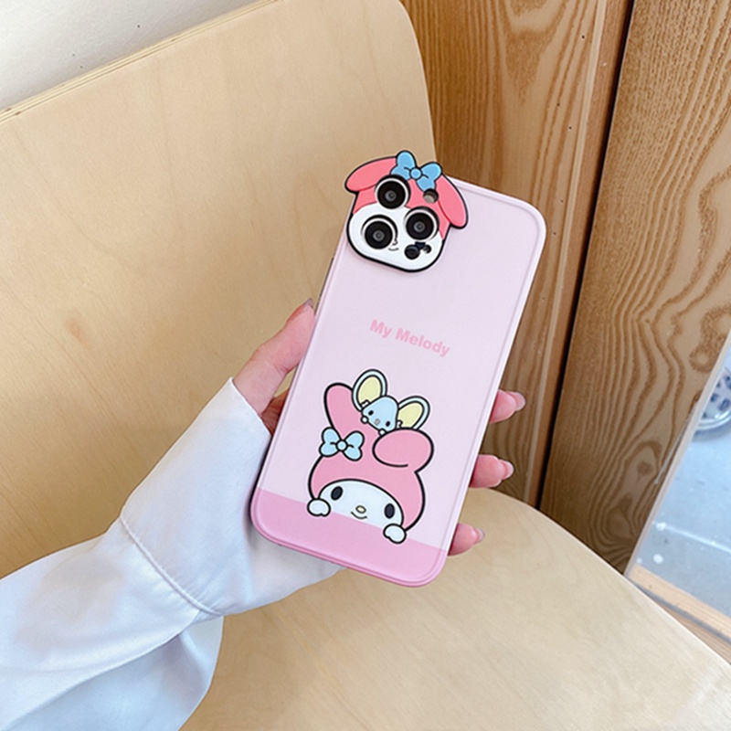 Hoạt Hình Miếng Dán Bảo Vệ Ống Kính Máy Ảnh Hình Mèo Đáng Yêu Cho Iphone 12 Pro Max 11 Pro Max X Xr Xs Max Xr 8 7 Plus | BigBuy360 - bigbuy360.vn