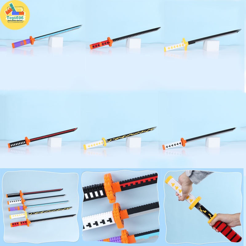 Đồ Chơi Lắp Ráp Xếp Hình Mô Hình Thanh Kiếm Trong Hoạt Hình Vua Hải Tặc Katana By Roronoa Zoro One Piece Với 3000+PCS