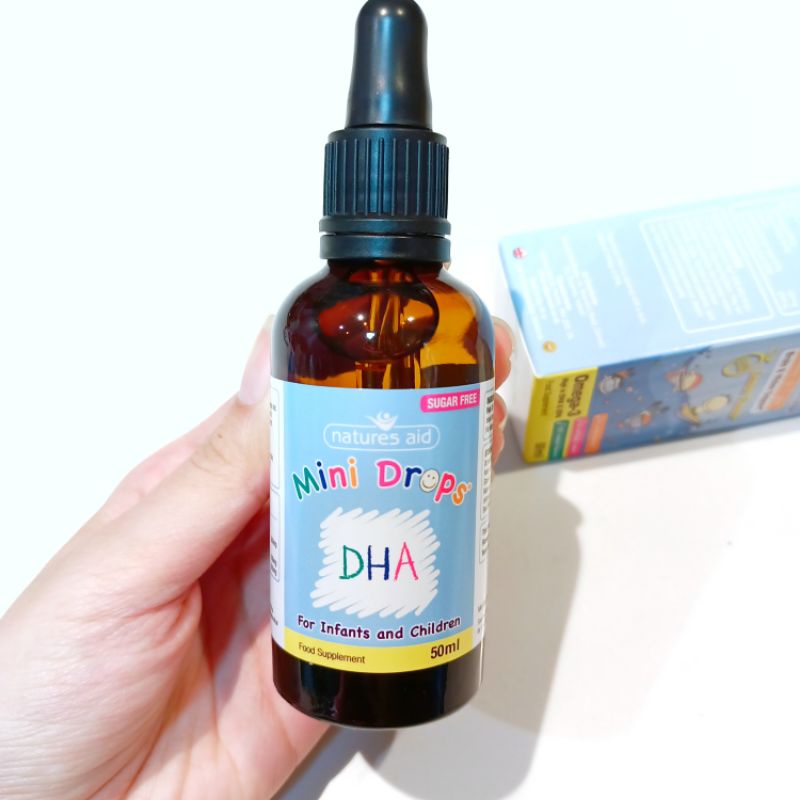 DHA Drops 50ml Dạng Giọt Cho Bé Từ 3 Tháng Đến 5 Tuổi