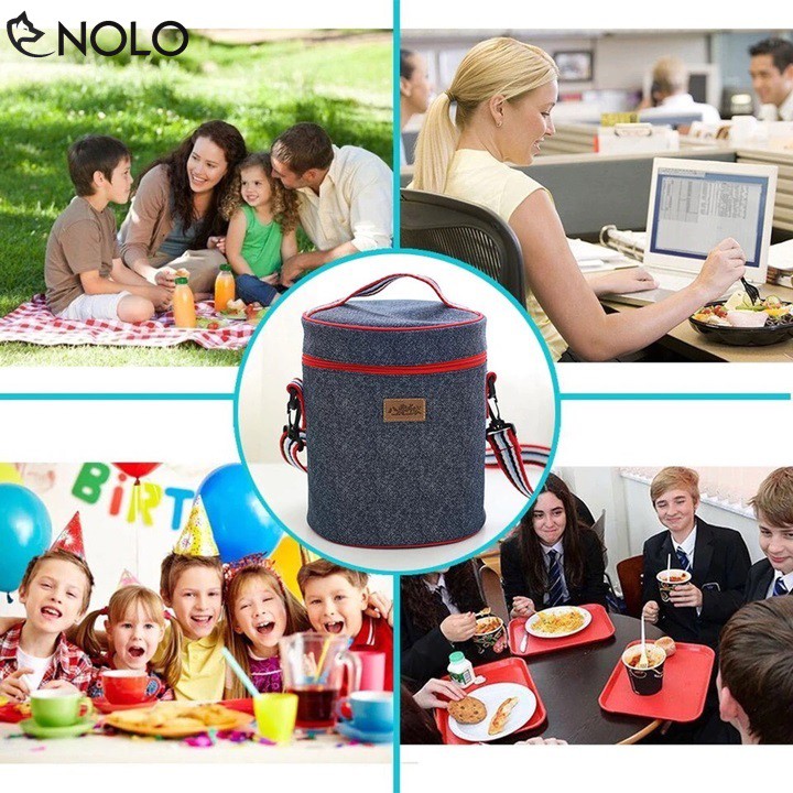 Túi Giữ Nhiệt Đài Loan LunchBox Dành Cho Camen 1L-2,5L