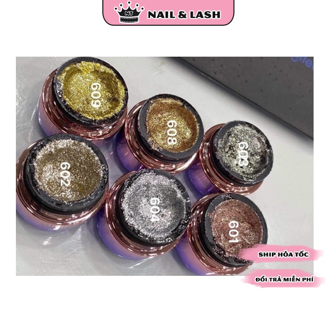 Gel vẽ nhũ cao cấp Barbie trang trí móng, viền cực sang chảnh - Đồ nail Nghi Thảo