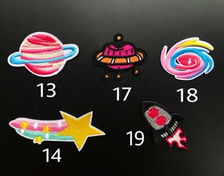 Sticker ủi / patch galaxy