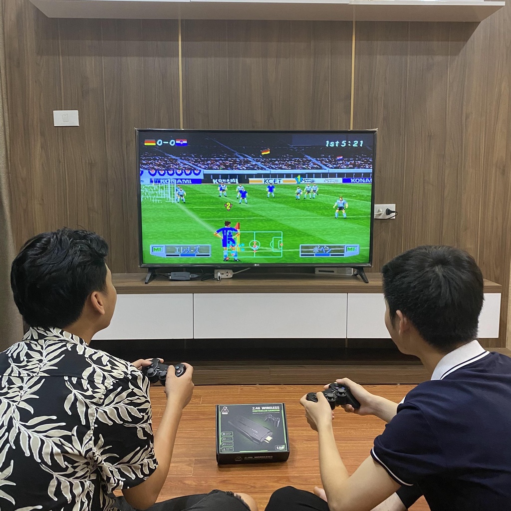Game stick 4k, Máy chơi game cầm tay không dây, Kết nối HDMI có 3500 trò | BigBuy360 - bigbuy360.vn