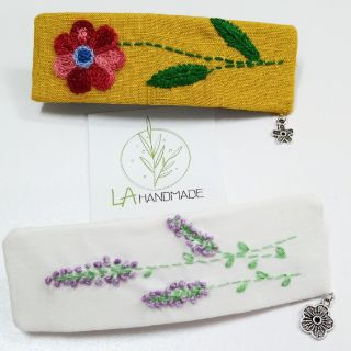 Kẹp handmade thêu tay