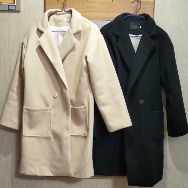 [Ảnh+Clip Thật] Áo Khoác Dạ Đôi Nam Nữ Giá Hạt Dẻ Lót Lông | BigBuy360 - bigbuy360.vn