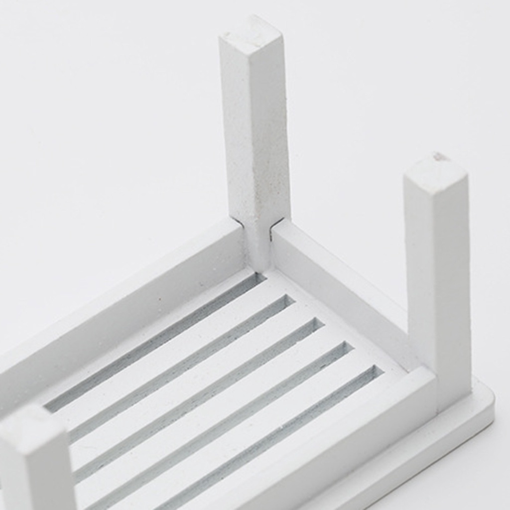 Mô Hình Bàn Cà Phê Mini Bằng Gỗ Dễ Thương Trang Trí Nhà Búp Bê 1/12