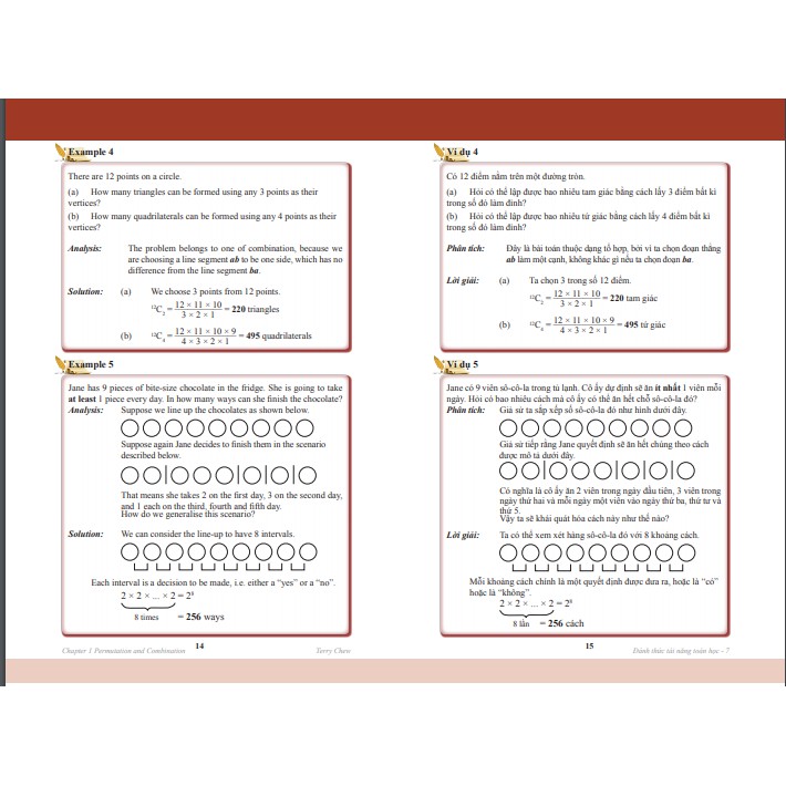 Sách: Đánh Thức Tài năng Toán Học 6&amp;7- Á Châu Books ( Bộ 2 cuốn )