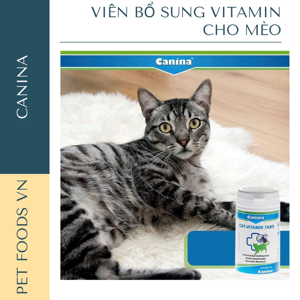 Vitamin cho mèo CANINA Cat-Vitamin Tabs dạng viên