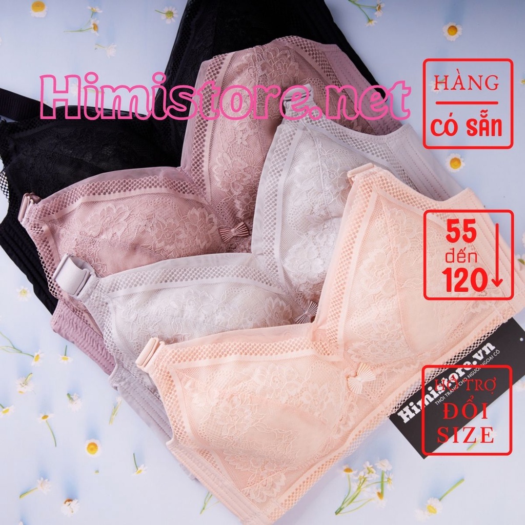 ÁO LÓT BIGSIZE NỮ KHÔNG GỌNG KHÔNG ĐỆM BAO NÂNG ÔM GỌN SIZE 36/80 TỚI 46/105 - HIMISTORE.NET