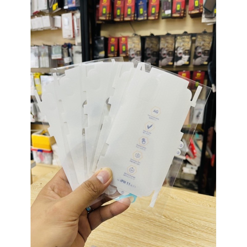 Miến Dán Full máy PPF cho các đời Iphone . Dán mà Như không dán HNPK BYZ