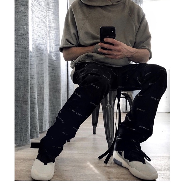 Quần baggy nylon panta FOG