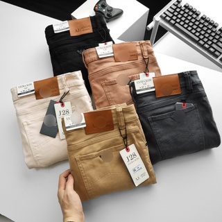 Quần jean nam mộc chất jean mềm co giãn mạnh , form slim fit trẻ trung , Quần Jean Nam Big Size 100kg , Quần Bò Nam