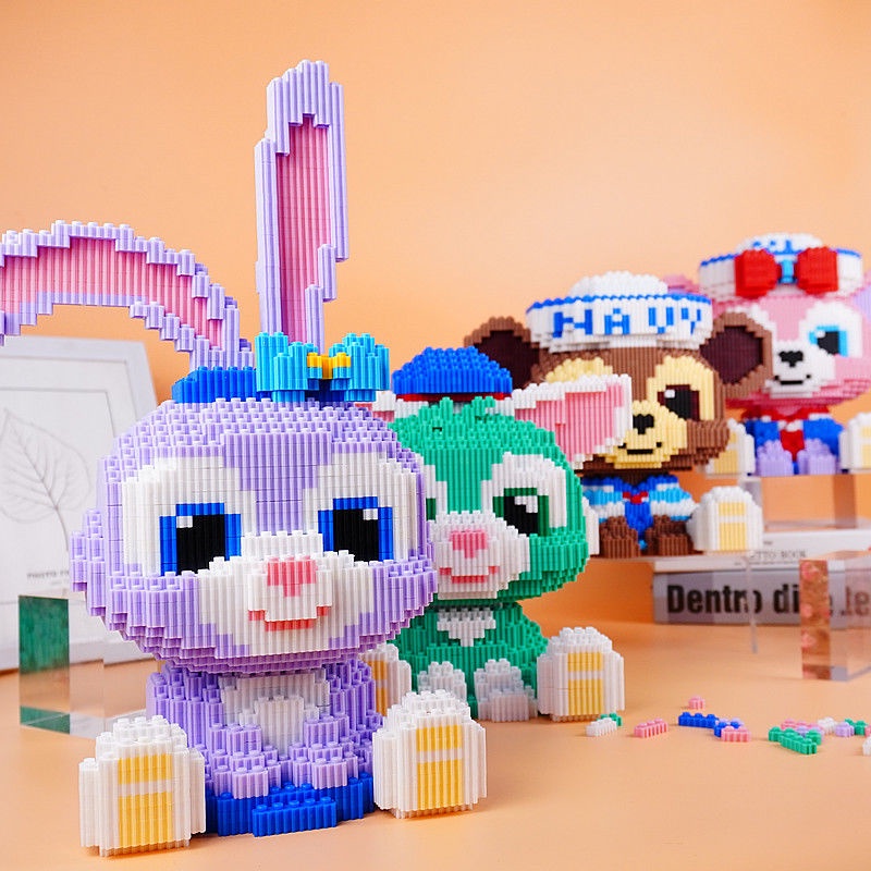 Bộ Đồ Chơi Lắp Ráp Hoạt Hình Cỡ Lớn Thú Vị Cho Bé