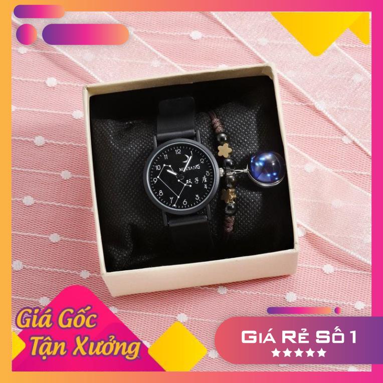[HIT] Đồng hồ thời trang nữ MSTIANQ 12 cung hoàng đạo cực hot, dây silicon, mặt dạ quang tuyệt đẹp