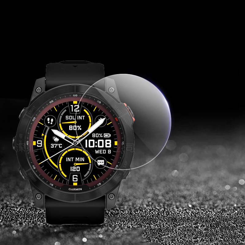 Set 3 Kính Cường Lực Chống Trầy Cho Garmin Fenix 7 7S 7X 6 6S 6X PRO