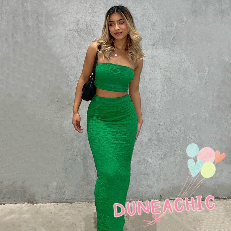 DUNEA Đầm Cúp Ngực Hở Lưng Gợi Cảm Cho Nữ