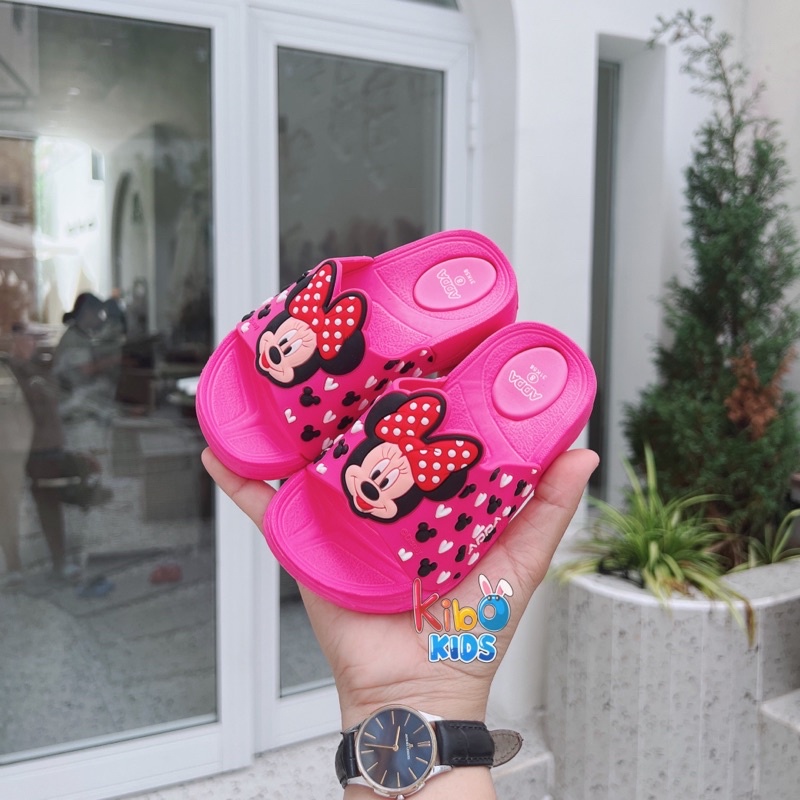 ￼Dép Trẻ Em - Dép Thái Lan Hoạ Tiết Mickey Siêu Nhẹ ADDA 3D