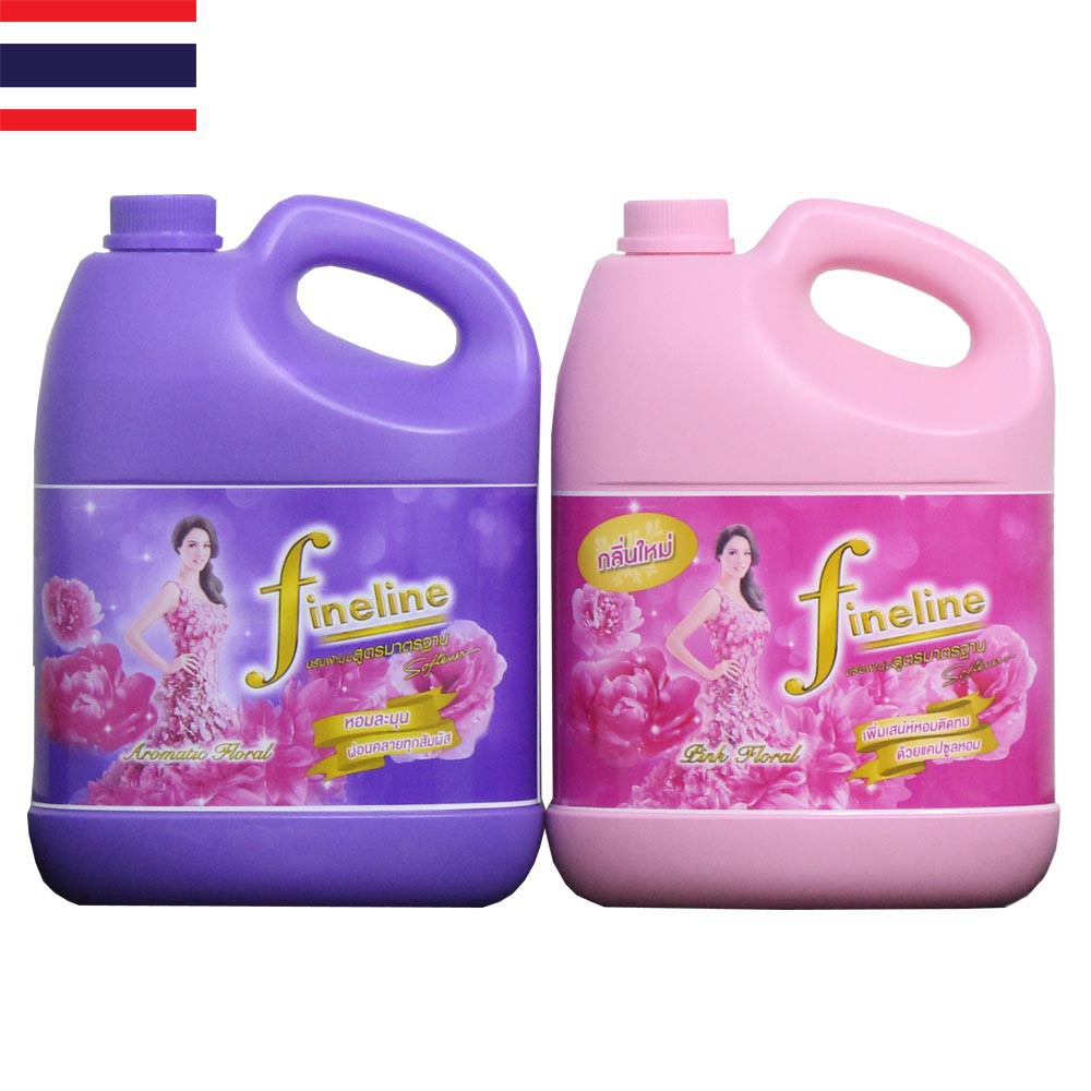 Nước Xả Vải Fineline 3500ml/Can Đậm Đặc