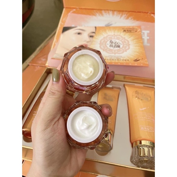 Bộ sản phẩm Kem Hoàng cung cam vip chính hãng 5 món