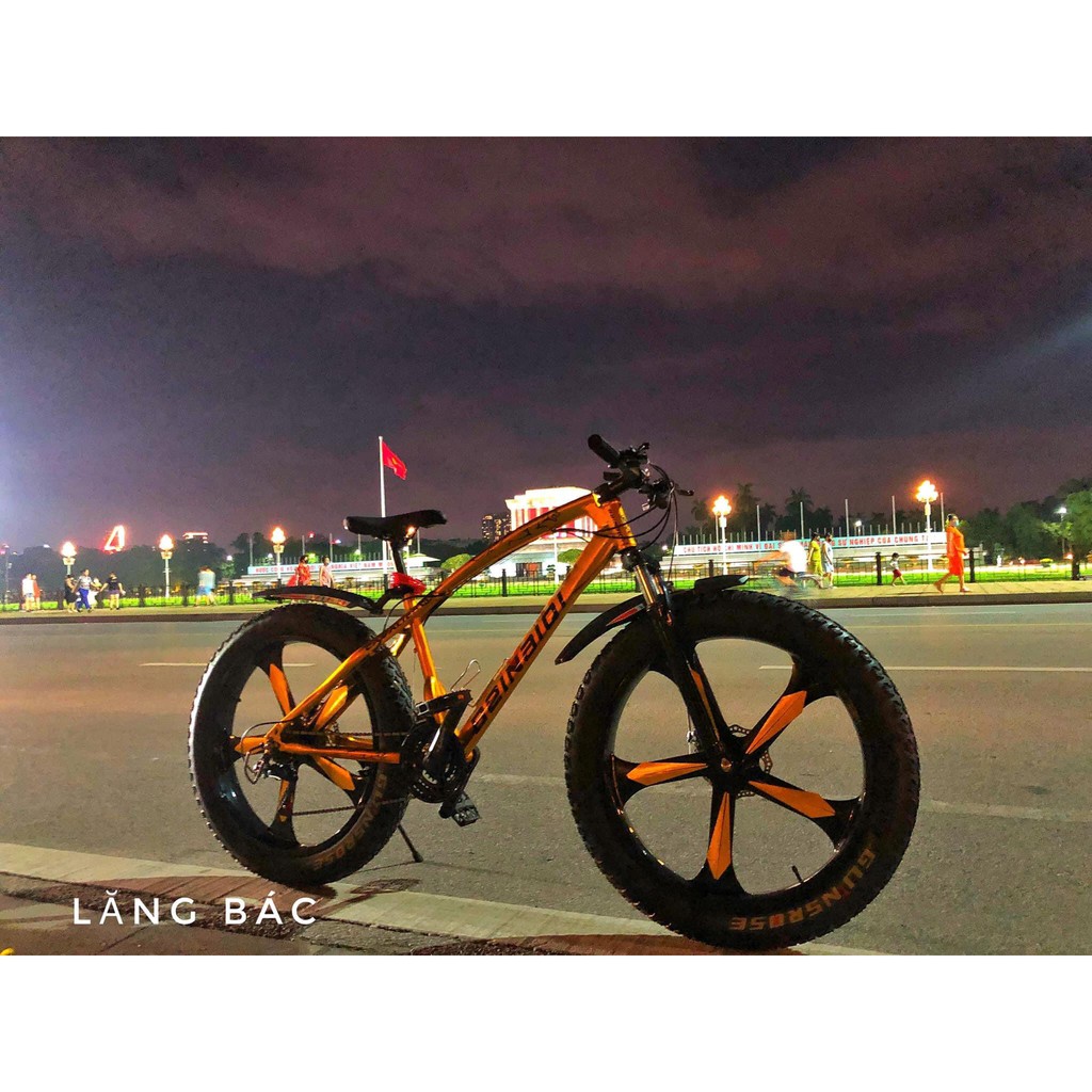 Xe đạp thể thao bánh béo chất lượng cao Đài Loan 26x4.0