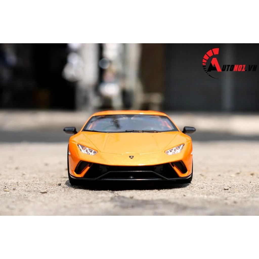 MÔ HÌNH LAMBORGHINI HURACAN PERFORMANTE ORANGE 1:24 BBURAGO 5725