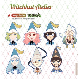 [có sẵn[ móc khóa xưởng phép thuật - witch hat atelier
