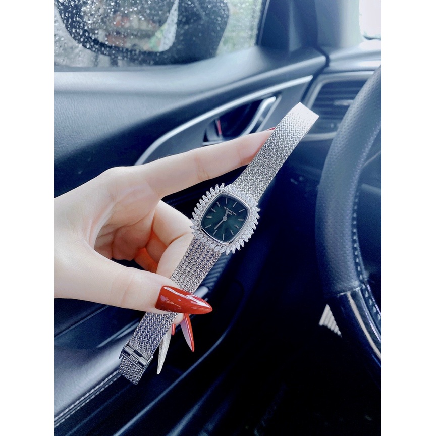 Đồng hồ đeo tay nữ, đồng hồ nữ PP full box siêu cao cấp, đính kim cương nhân tạo Swarovski cực đẹp sáng lấp lánh, giá rẻ