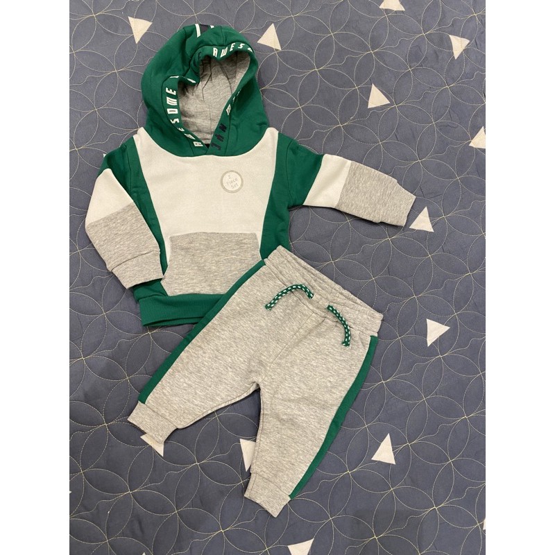 set thể thao bé trai size 3/6m