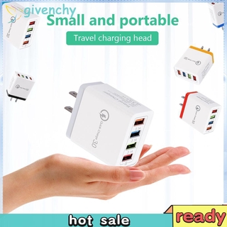 Củ sạc nhanh với 4 cổng usb