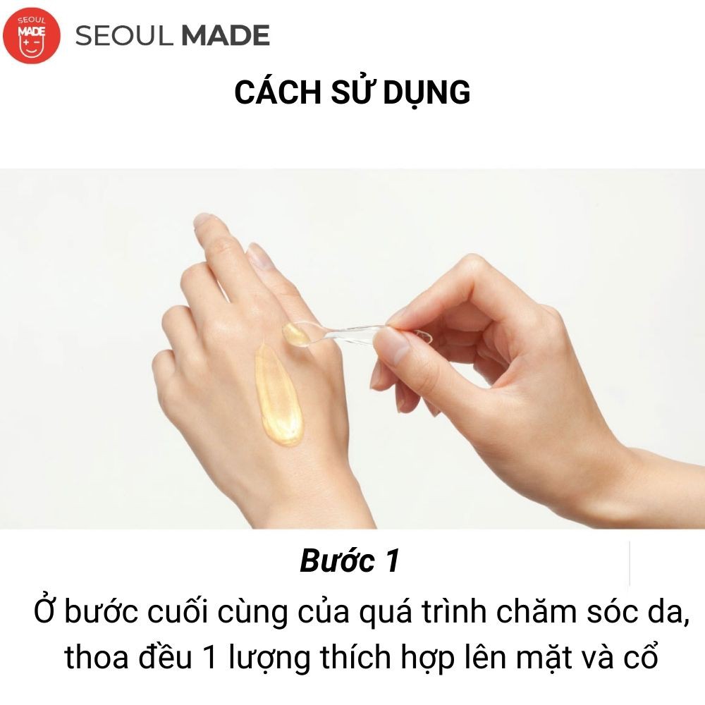 Mặt nạ ngủ ốc sên vàng 24K Hàn Quốc Gold Snail làm trắng và ngăn ngừa nếp nhăn 100ml