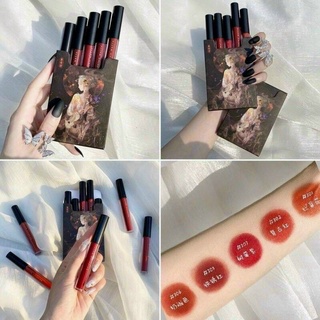 Set Son 5 Cây Muge Leen Cô Gái DAISHYAO Matte Liquid