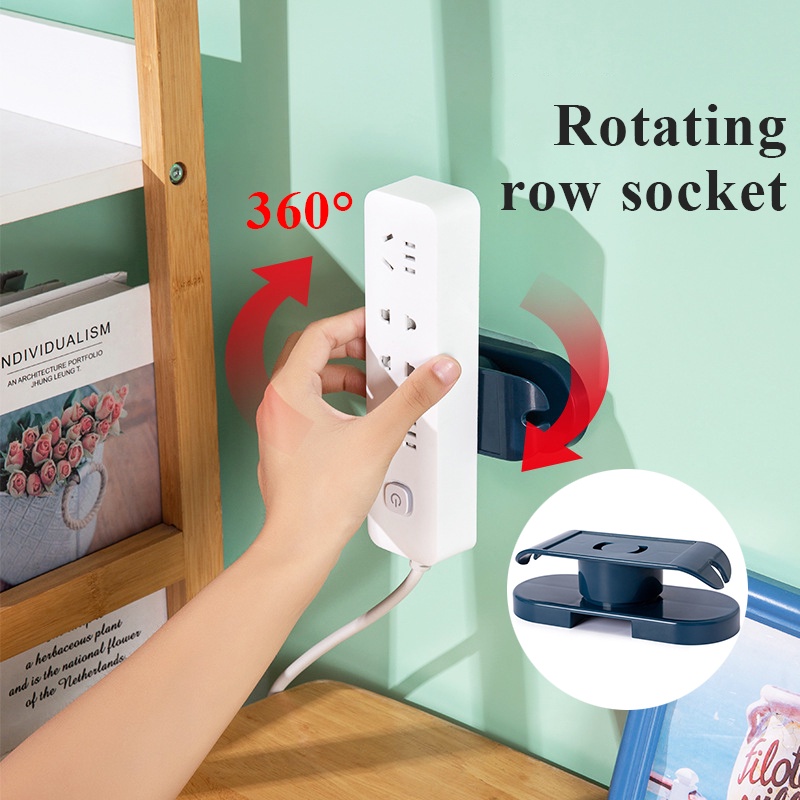 Giá đỡ cố định ổ cắm điện xoay 360 độ tiện dụng